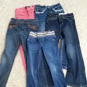 LOT of EUC girls sz 7 jeans